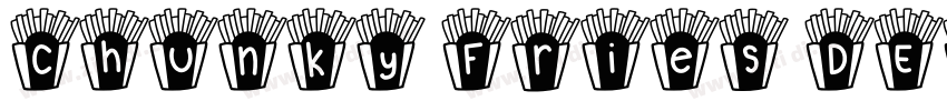 Chunky Fries DEMO Re字体转换